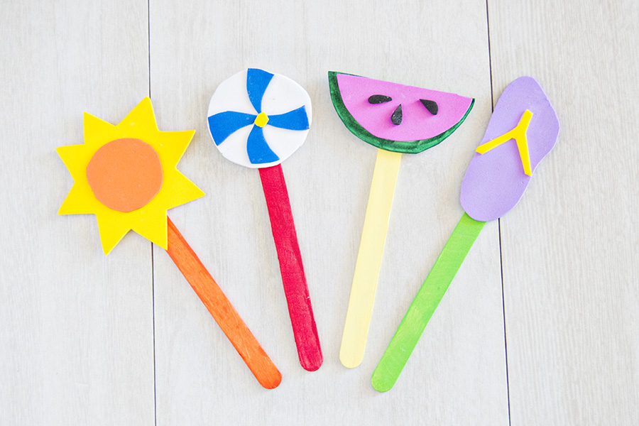 Ice Cream Stick Bookmark