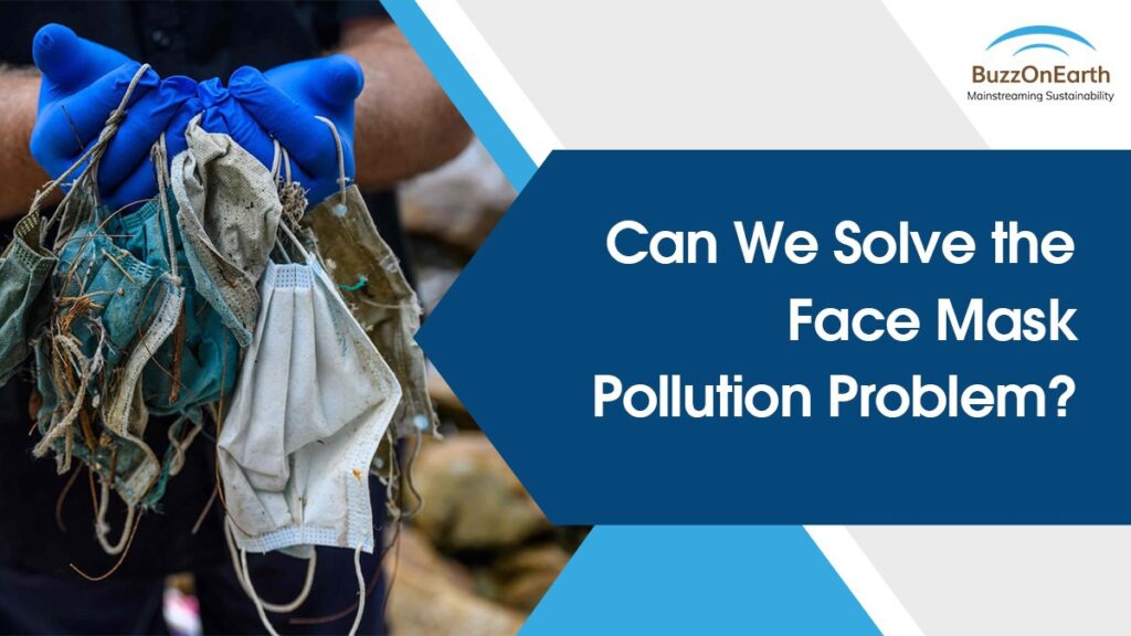 face mask pollution