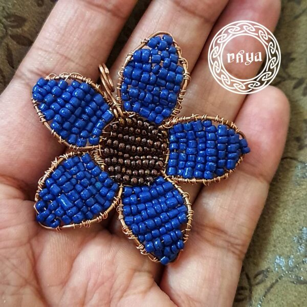 The Blue Flower Pendant - Image 2